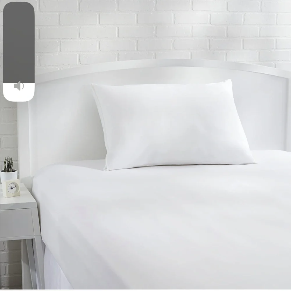 Amazon Basics 100% Cotton Hypoallergenic Pillow Protector - Picture 8 of 8